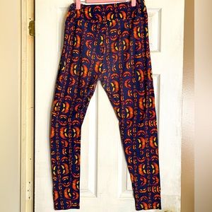 Lularoe TC Jack-a-lantern Leggings Halloween